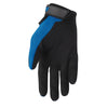 Thor Ridemode Static Gloves (Youth) rear view Colors: Blue Sizes: Y-2XS to Y-XS SKU:333219 | Available at BTO Sports.