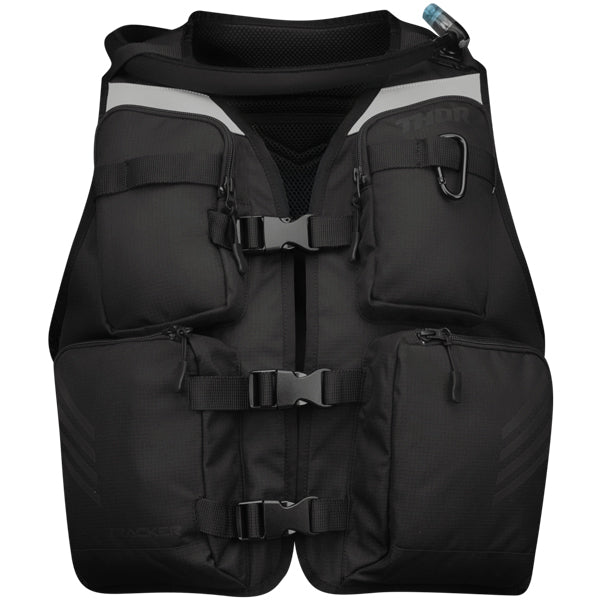 High-resolution studio image of Thor Tracker Vest; showing overall shape and visible design details; SKU 283008; Colors: Black, Sand; Sizes: SM-LG, XL-3X