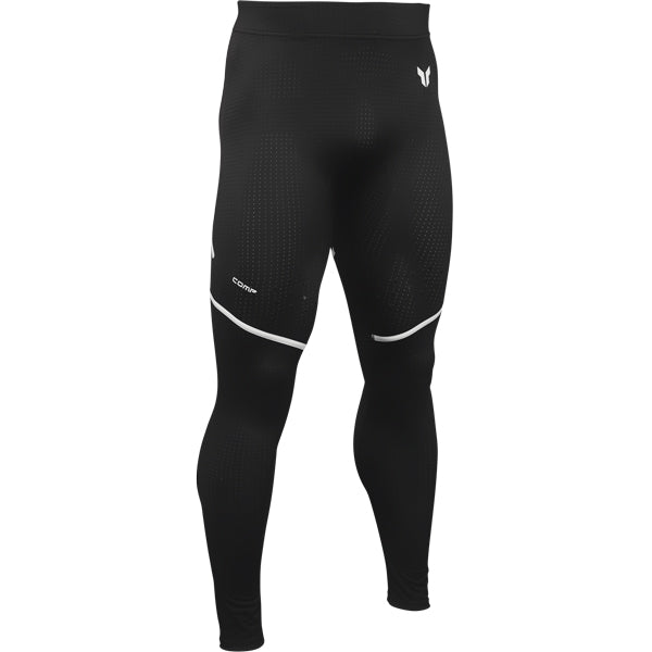 Studio photo on a white background of Thor Comp Pants; showing panel layout, seams, and overall cut; SKU 294004; Colors: Black; Sizes: S-3XL
