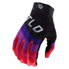 Product image of Troy Lee Designs BTO Sports 0000 TLD M24D1 AIR GLOVE REVERB BLKGLORED 01 motocross gloves showing fit, construction, and colorway | Available at BTO Sports