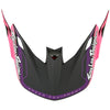 Image of Troy Lee Designs SKU 1730010 SE5 Composite Reverb LE Visor Colors: Black/Purple (SKU 1730010)