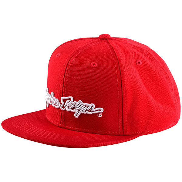 Troy Lee Designs - Signature Flat Billed Snapback Hat