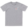 Studio photo on a white background of Troy Lee Designs TLD GasGas Team Core Short Sleeve Tee; showing tee fit, printed graphics, and crew neckline
