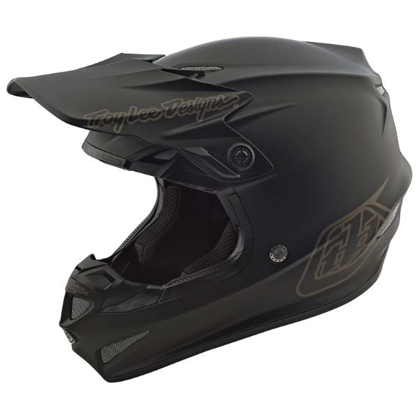 Image of Troy Lee Designs SKU 1094902 SE4 Polyacrylite Mono Helmet Size: XS (SKU 1094902)