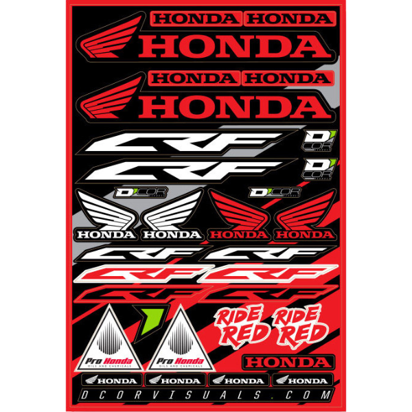 D'Cor Visuals - Honda Sticker Sheet