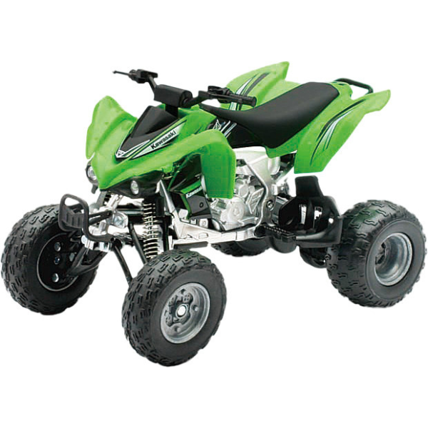 Product image | New Ray Toys - Kawasaki KFX 450R 1:12 Scale | SKU: 959-0037 detailed die-cast toy model for collectors and kids | Available at BTO Sports