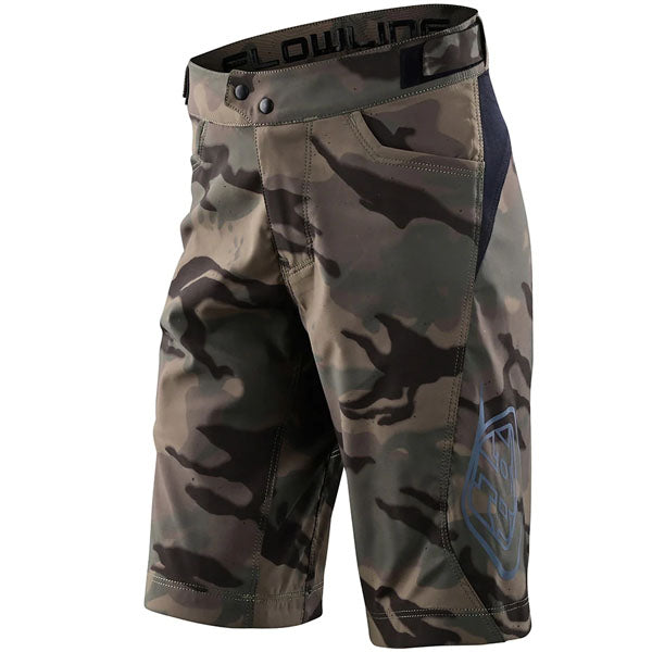 Product image of Troy Lee Designs - Flowline Spray Camo Shorts (MTB) (Youth) SKU:268529003 | Designed for Mountain Bike, BMX and E-Bike riders | Available at BTO Sports