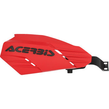 Acerbis K-Linear Handguards in red and black