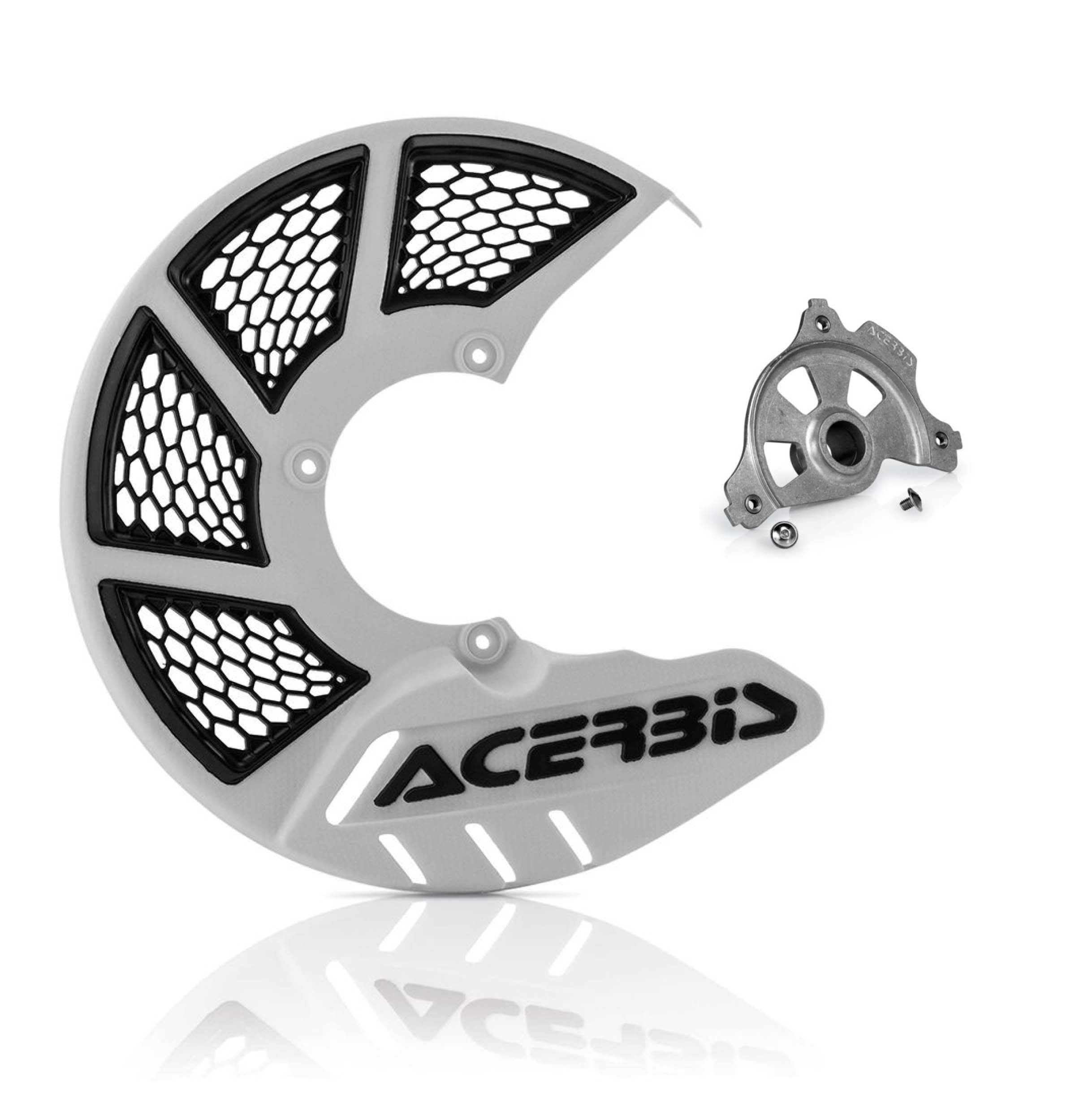 Acerbis - Mini X Brake Vented Front Disc Protector, Mounting Kit Combo
