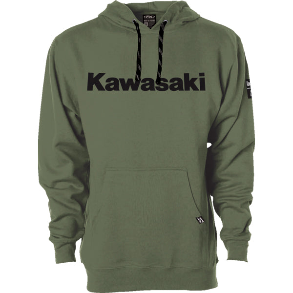30506401 | Product image | Factory Effex - Kawasaki Squad Pullover Hoodie sweatshirts & hoodies | Available at BTO Sports