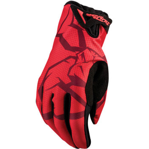 Product image of agroid gloves red 817e7a32 7b46 42e1 92b8 748d86ca469a motocross gloves showing fit, construction, and colorway | Available at BTO Sports