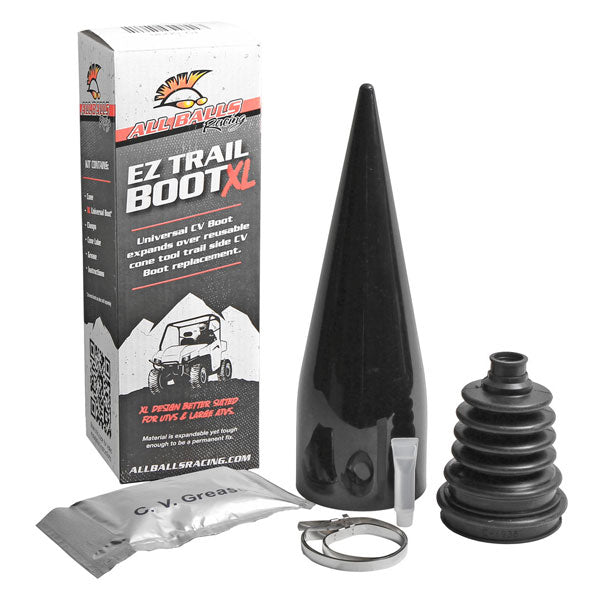 Product image of all balls ez trail xl boot kit motocross boots showing design and colorway | Available at BTO Sports