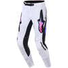 Alpinestars Supertech Pro Vista Pants side view Colors: Wht/Purple/Black SKU:3720626-2371 | Available at BTO Sports.