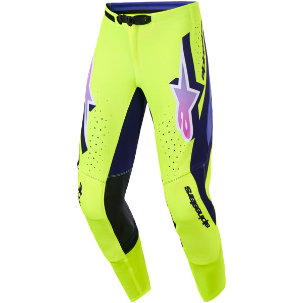 3722026-7263-32, Alpinestars, Supertech Vista Pants, Dark Navy/Hot Coral/Cobalt, Yellow/Purple/Black, Light Gray/Yellow Fluo/Blue, Sizes 28-40 product photo