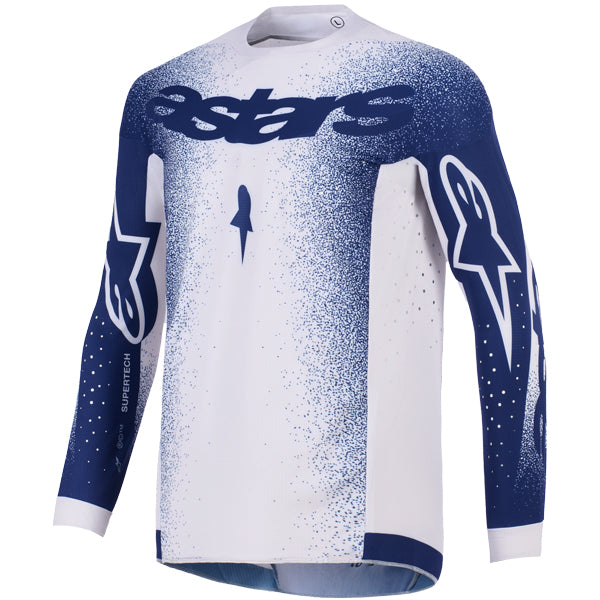 3760726-9177-S, Alpinestars, Supertech Scenz Jersey, Light Gray/Dark Blue, Red/Black/Yellow, UCLA Blue/White, Hot Coral/Purple, Purple/Yellow Fluo product photo