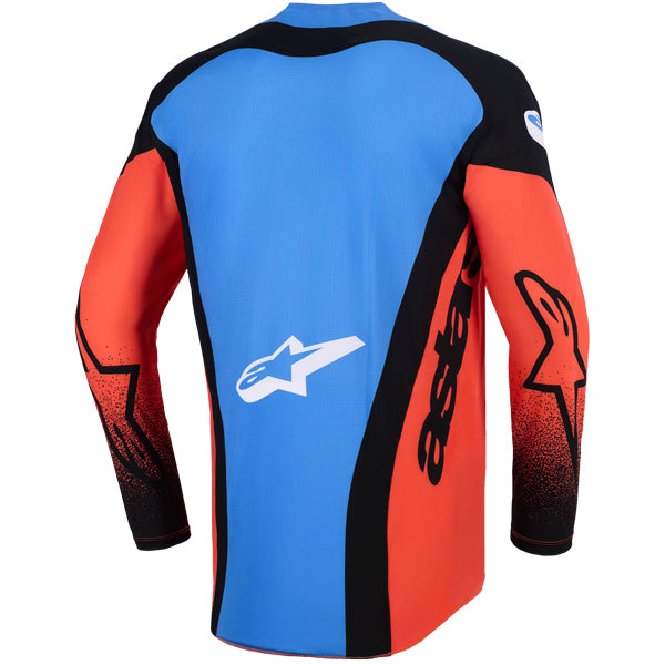 3760926-9041-2XL, Alpinestars, Techstar Knif Jersey, Black/Light Gray/Purple, Light Gray/Orange Fluo/Black, Black/White/Red, UCLA Blue/Black/Yellow product photo