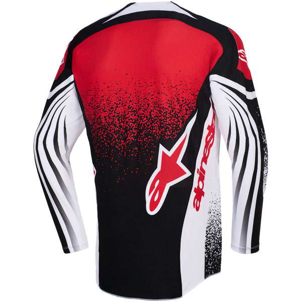 3761026-123-M, Alpinestars, Techstar Nomur Jersey, Black/White/Red, Dark Navy/Orange/UCLA Blue, Deep Purple/Green/Pink Fluo, Light Gray/Red/Black product photo