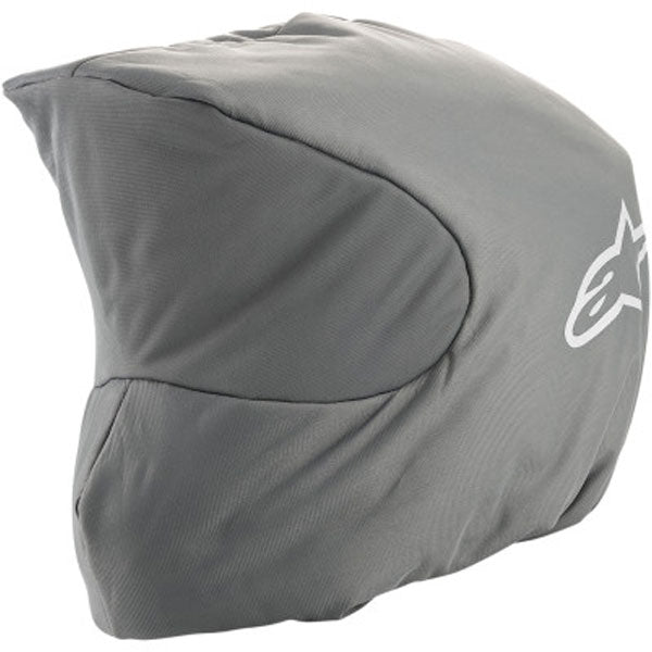 Alpinestars S-M5 Soft BagGray product view, lightweight off‑road motorcycle helmet with ventilation and impact protection