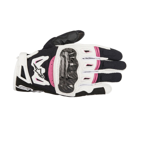 Product image of Alpinestars stella smx2 air glove pink motocross gloves showing fit, construction, and colorway | Available at BTO Sports