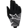 Alpinestars Radar Pro Gloves rear view Colors: Black/Wht Sizes: SM to 2X SKU:3560325-12 | Available at BTO Sports.