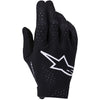 Alpinestars Radar Pro Gloves front angle view Colors: Black/Wht Sizes: SM to 2X SKU:3560325-12 | Available at BTO Sports.