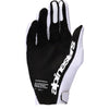 Alpinestars Supertech Gloves front angle view Colors: Wht/Black/Fire Red Sizes: SM to 4X SKU:3560526-2063 | Available at BTO Sports.