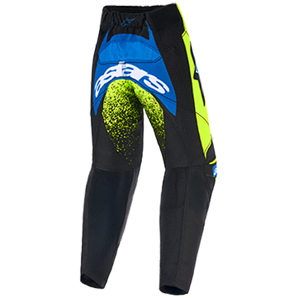 3710326-7268-20, Alpinestars, Racer Nomur Pants (Kids), Dark Navy/Orange/UCLA Blue, Dark Navy/Yellow Fluo/UCLA Blue, Sizes Y-18, Y-20 product photo