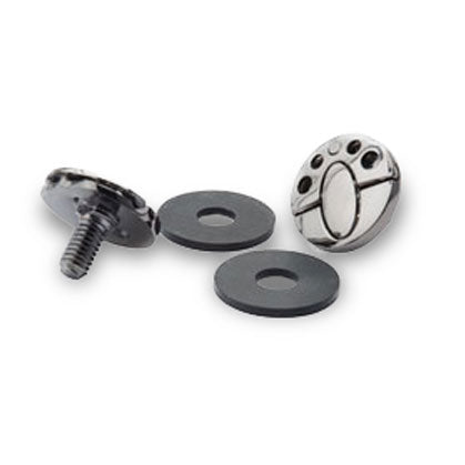 Bell Helmets Bell - MX Helmet Visor Screws off-road motocross helmet, showing aerodynamic shell design, ventilation ports, and secure retention system built for rider comfort and protection. SKU 0114666.