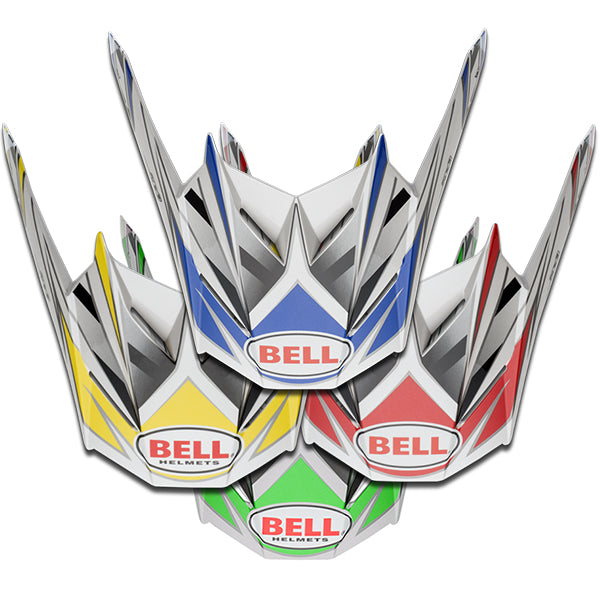Bell Helmets Bell - SX-1 Helmet Visor motorcycle helmet, showing aerodynamic shell design, ventilation ports, and secure retention system built for rider comfort and protection. SKU 08005618.