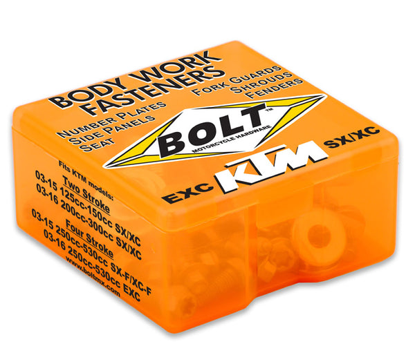 Bolt - Full Plastic Fastener Kit (KTM)