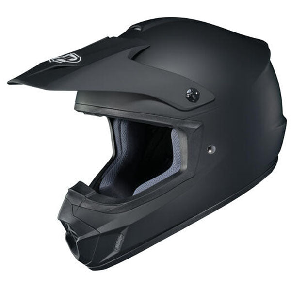 studio product photo of HJC SKU 871013503 in Black, sizes XS, SM, MD, LG, XL for motocross helmet, dirt bike, off road.