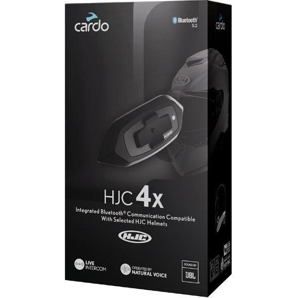Cardo System - HJC-4X Headset For HJC Helmets