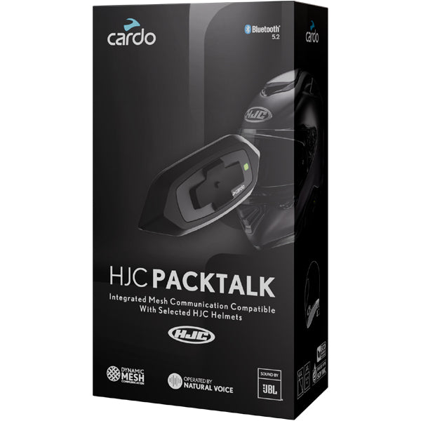 Cardo System - HJC-Packtalk Headset For HJC Helmets