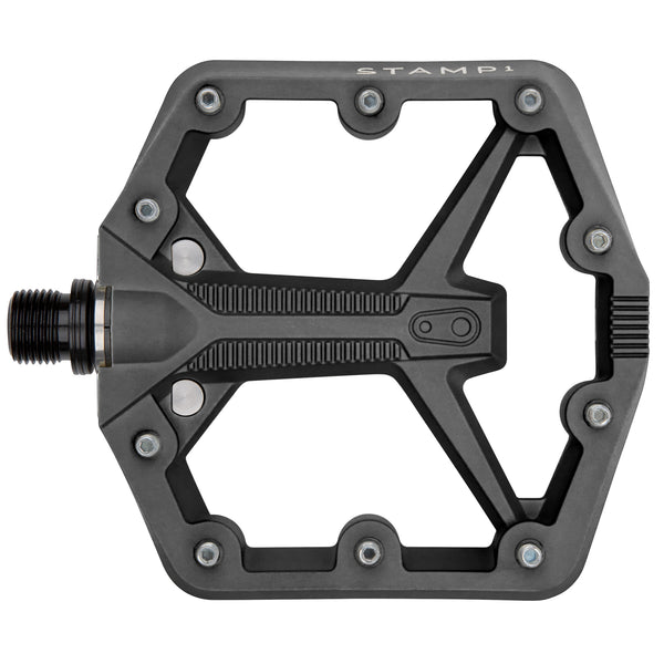 Crankbrothers - Stamp 1 Gen 2 Platform Pedals (MTB) - Black - 9/16" - SKU: 16810