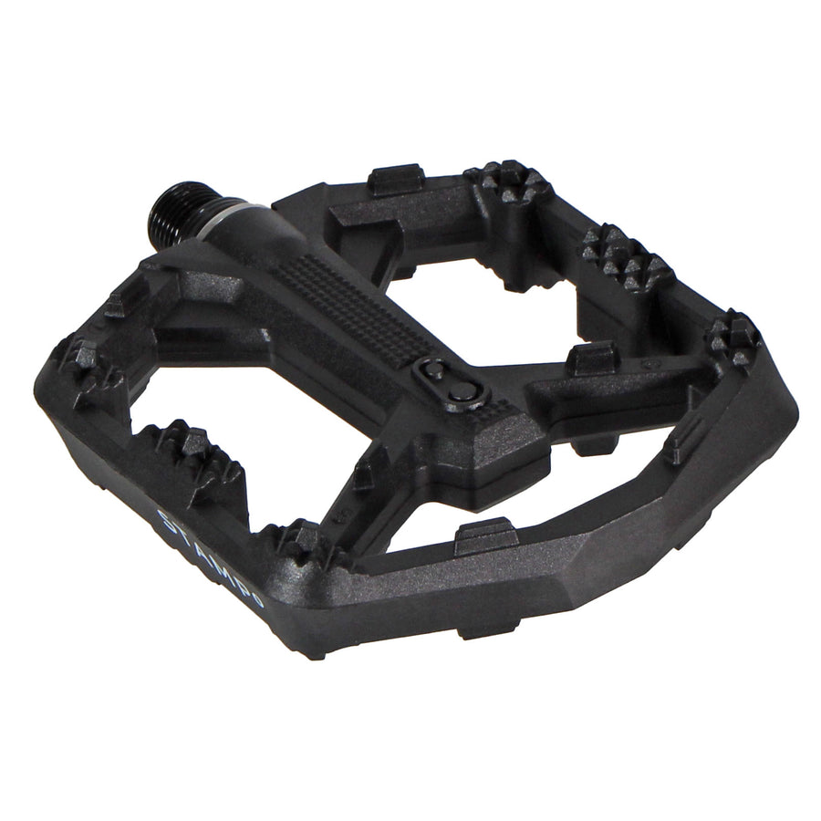 Crankbrothers - Stamp 0 Platform Pedals (MTB) - Black - 9/16