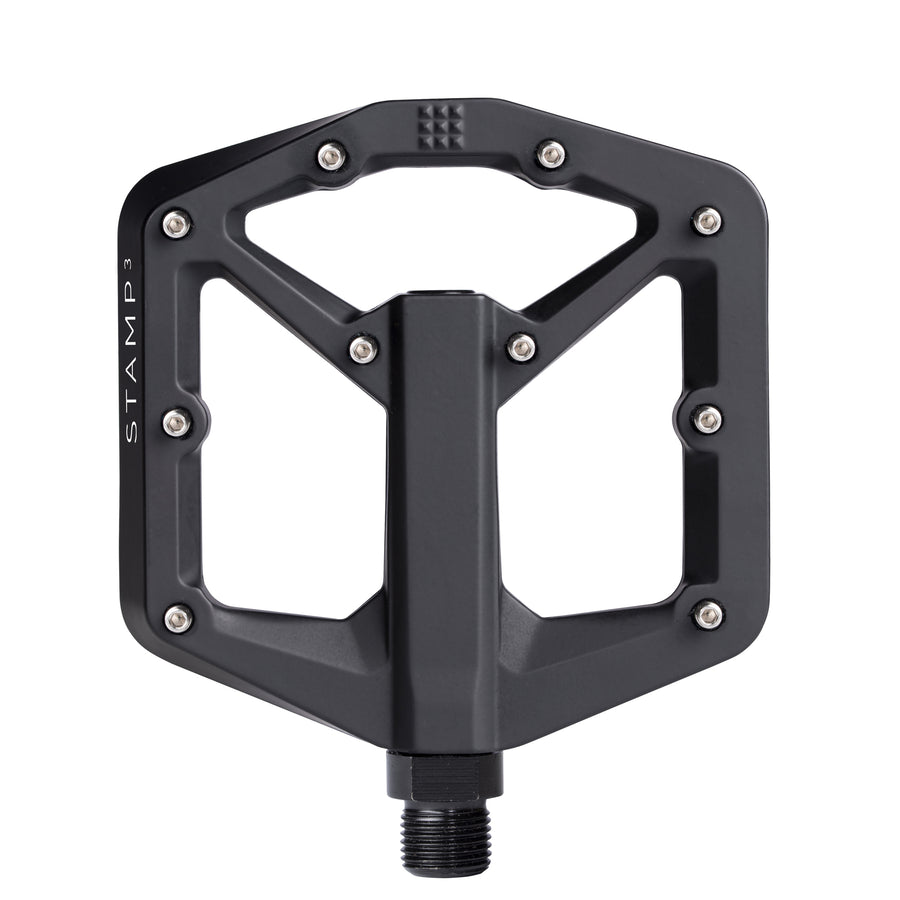 Crankbrothers - Stamp 3 Magnesium Platform Pedals (MTB) - Black - 9/16