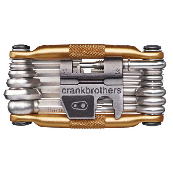 Crankbrothers - Multi-19 Tool (MTB) - Multi-19 Mini Tool with Flask, Gold - SKU: 10758