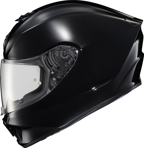 Scorpion EXO - EXO R330 Solid Helmet, motorcycle helmet, front three-quarter view, color options: 2XL, 3X, LG, MD, SM, XL, XS, sizes: Black, Matte Black, White
