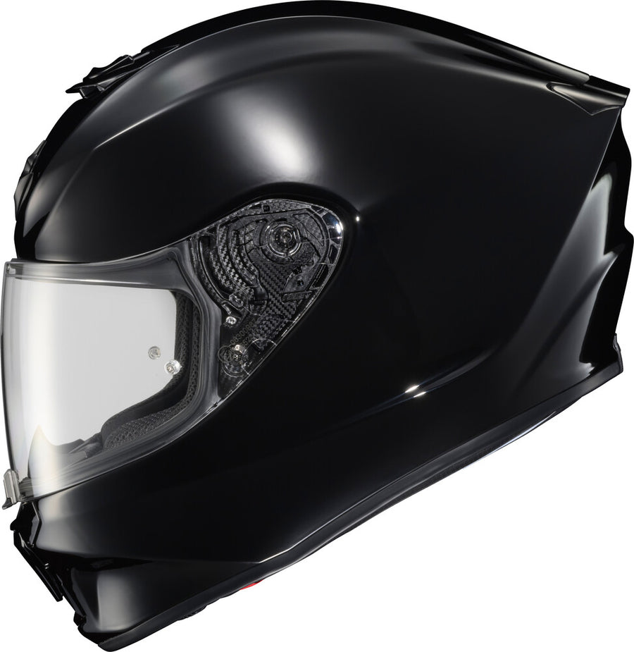 Scorpion EXO - EXO R330 Solid Helmet, motorcycle helmet, front three-quarter view, color options: 2XL, 3X, LG, MD, SM, XL, XS, sizes: Black, Matte Black, White