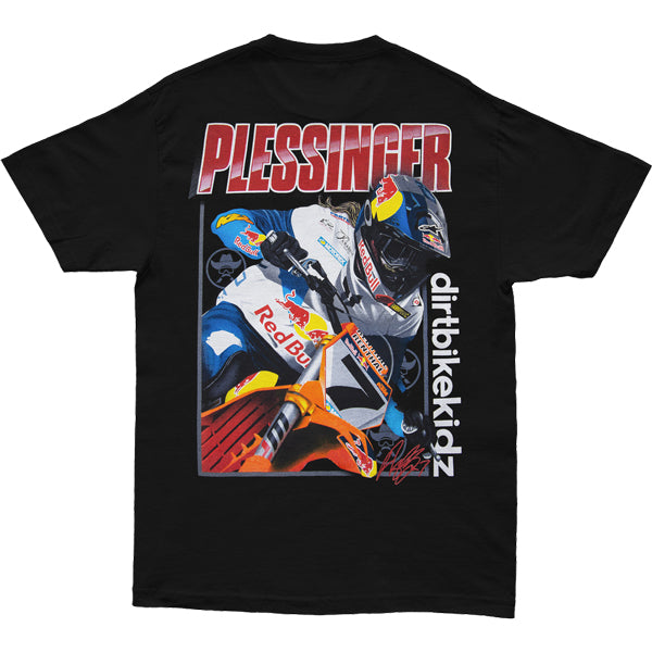 Professional studio photo of Dirt Bike Kidz AP7 Holeshot Tee (Youth); showing tee fit, printed graphics, and crew neckline; SKU 325-00045; Colors: Black