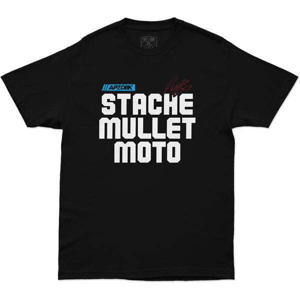 Dirt Bike Kidz - Stache Mullet Moto Tee