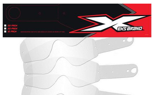 Eks Brand Gox Goggle Tear-offs in 50pk [$23.36] SKU 067-40350