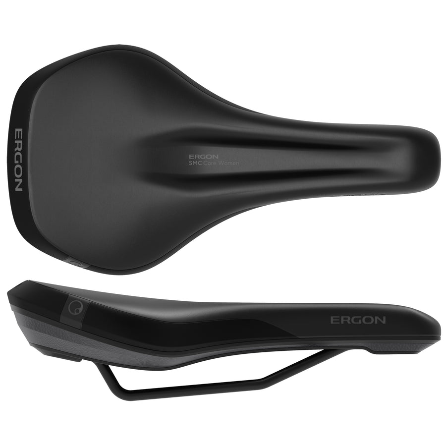 Ergon - SMC Core Women's Saddle (MTB) Black/Gray - SKU: ER3400