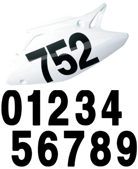 Factory Effex - Pro Numbers 4 Inch