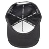 Fasthouse Spanner Hat SKU 3210050, inside view showing Fasthouse branded seam tape with reinforced stitching, flat brim motocross lifestyle snapback hat.