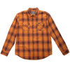 Clean studio shot of Fasthouse Saturday Night Special Flannel; showing flannel shirt fit, button front, and plaid pattern; SKU 3297920304; Sizes: S-3XL