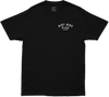 Professional studio photo of Dirt Bike Kidz 12 O'clock Tee; showing tee fit, printed graphics, and crew neckline; SKU 325-00000S; Colors: Black