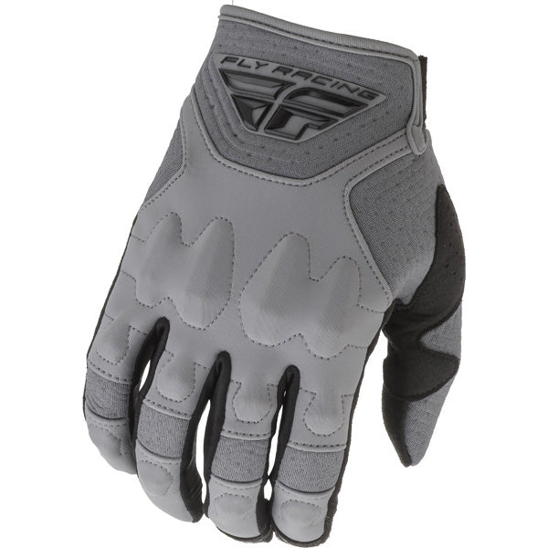 Fly Racing F-16 Gloves (Youth) front angle view Colors: Black/Wht Sizes: Y-2XS to Y-XS SKU:379-210Y | Available at BTO Sports.