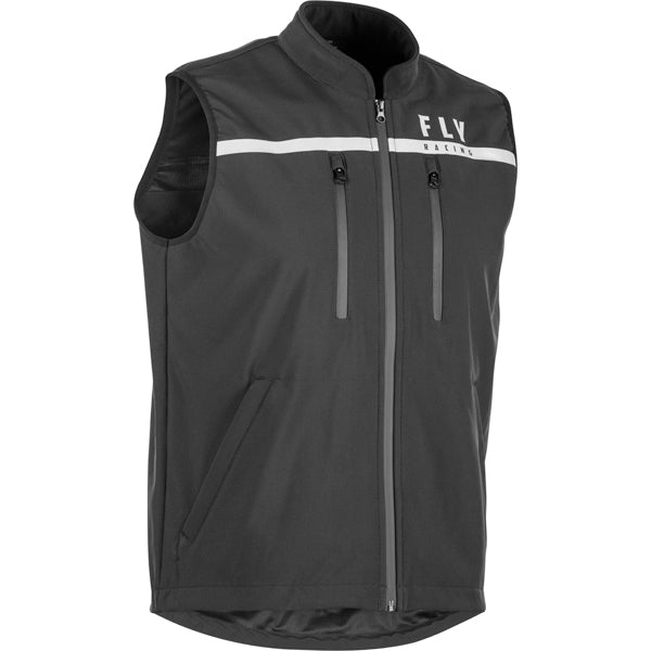Fly Racing Patrol Vest product image in Blk sizes SM, MD, LG, XL, 2X, 3X SKU 373-690S. Riding Vest | Available at BTO Sports
