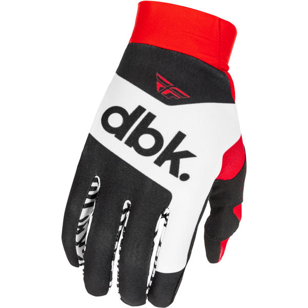 Fly Racing Evolution DST Gloves (Youth) front angle view Colors: Black/Grey Sizes: Y-LG SKU:379-110 | Available at BTO Sports.
